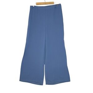 Elizabeth & Clarke Gemma All Hours Collection Wide Leg Pants Medium Vegan Silk